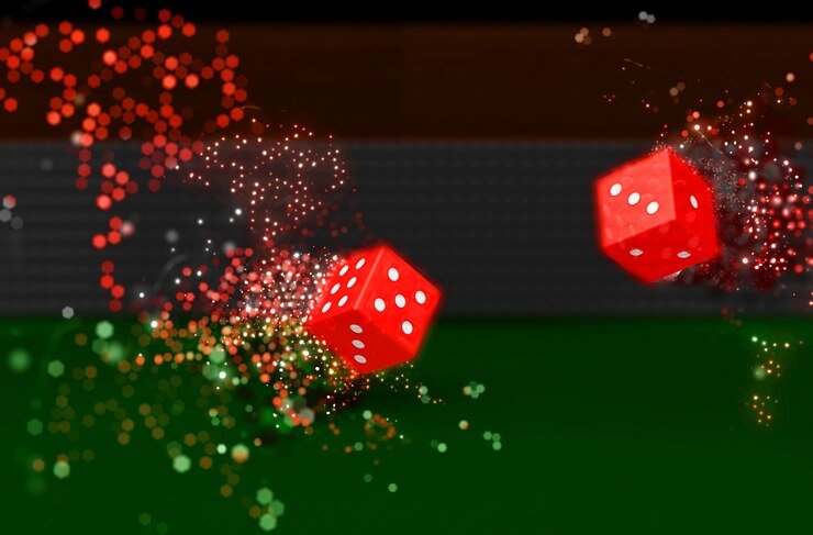 Meja baccarat Asia Gaming dengan dealer profesional